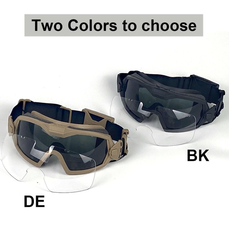H World Shopping Airsoft Goggles Anti Fog with Fan and