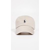 Polo Fashion Signature Pony Adjustable Beige Cotton Hat