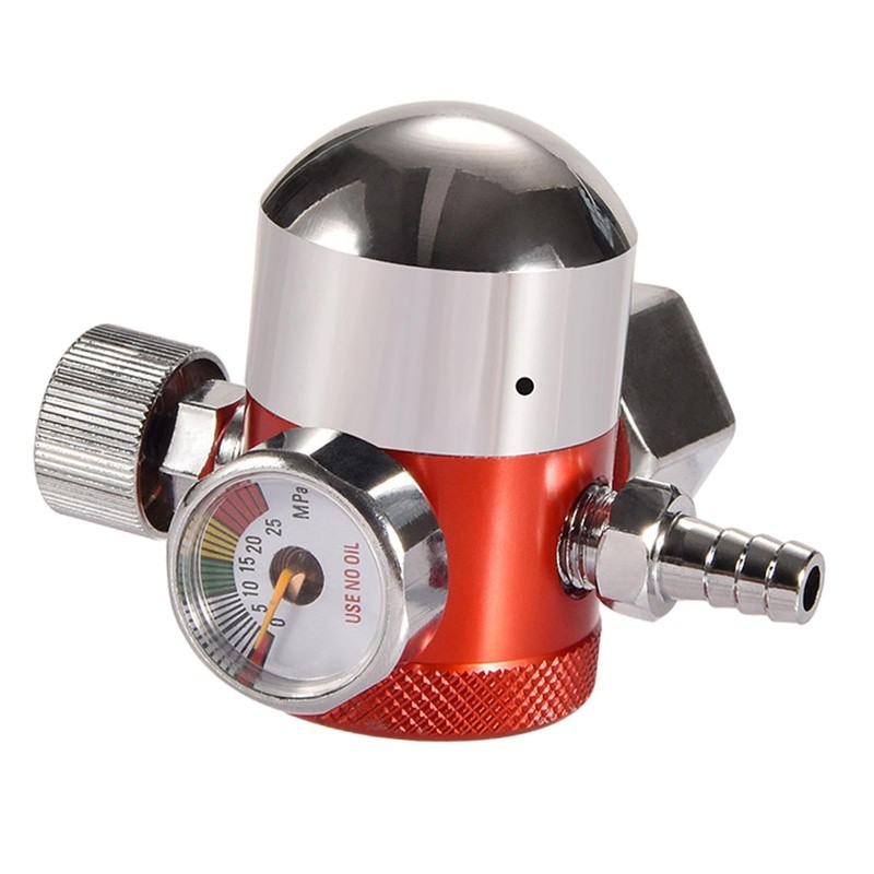TENOL Gas Argon Quick Connector Fitting with Gauge M16x1.5 Outlet