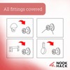 Nook Hack Picture Hanging Screws | Simple - No Drilling
