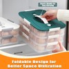 Deviled Egg Container with Lid, 36 Slots Egg Tray Carrier
