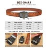 BELTROAD Mens Ratchet Western Belt Leather Brown Cowboy Ratchet Belts