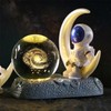 3D Crystal Ball Space Pattern, Astronaut Base Children's Night Light,