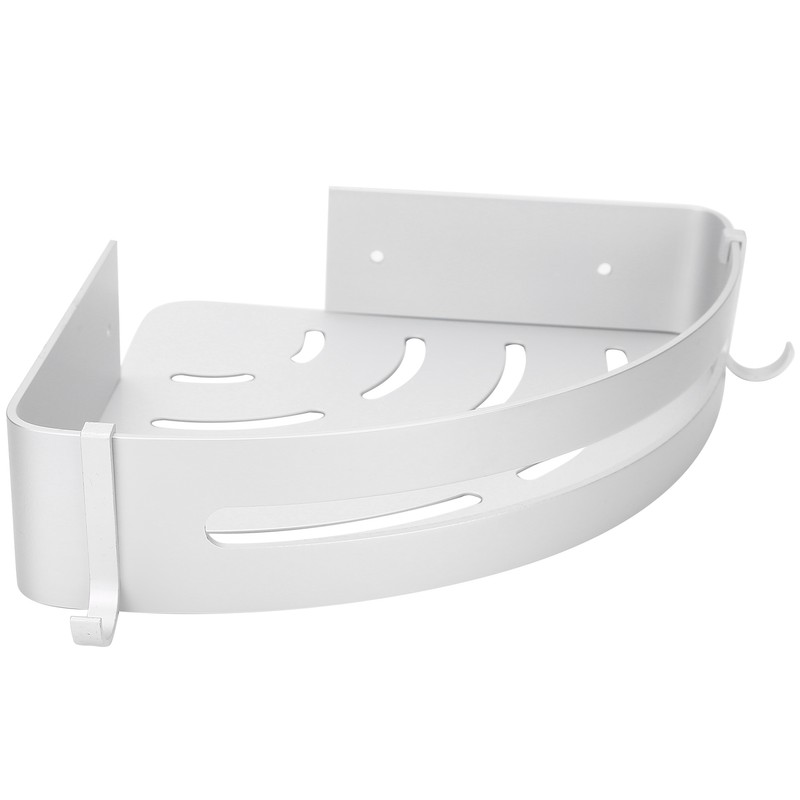 Wall Storage Rack Aluminum Corner Shower Caddies Wall Mounted Bathroom