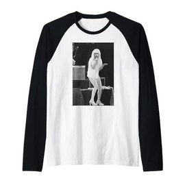 Cyndi Lauper 80s Pop Star Live in Liverpool 1990 Raglan Baseball Tee