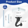 PATIKIL Swag Hooks, 4 Pcs Heavy Duty Ceiling Hooks with