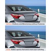 FINDAUTO ABS Car Spoiler Wing Body Kits Factory Style Fits