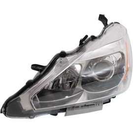 For Nissan Altima Headlight 2013 2014 2015 Driver Side Bulbs Included Sedan CAPA Certified For NI2502208 | 26060-3TA0A