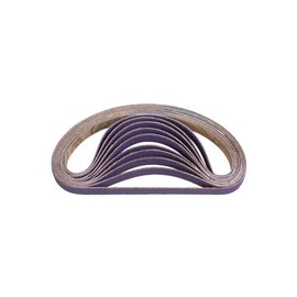 Shark Industries - 3/8"x13" 60 Grit Purple Mini Ceramic Sanding Belts - 10 Pk.