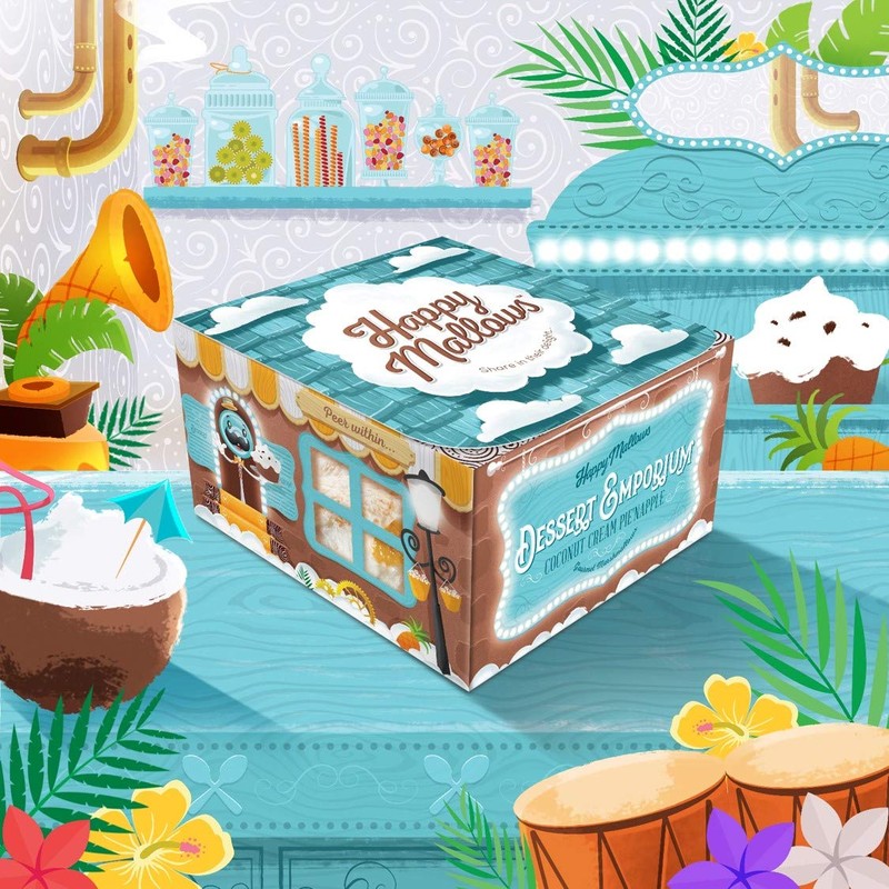 Coconut Cream Pie'napple | Happy Mallows Gourmet Marshmallows | 100%
