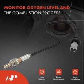 A-Premium O2 Oxygen Sensor Compatible with Toyota Matrix 2003-2006 1.8L & Pontiac Vibe 2003-2006 1.8L, Upstream and Downstream, 2-PC Set, Replace # 8946530790, 8946530800