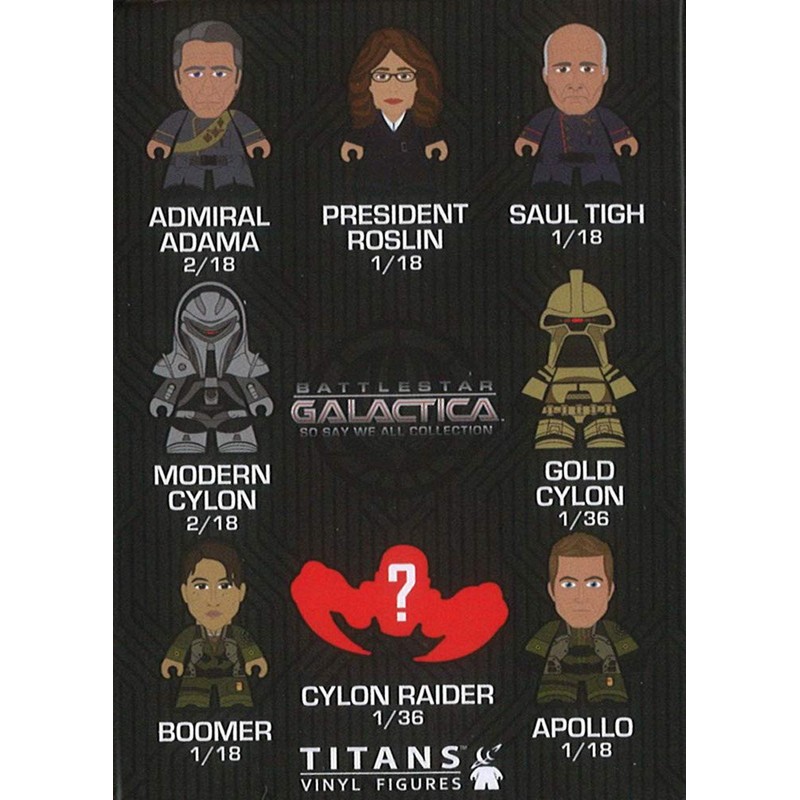 Battlestar Galactica Titans Ser. 1 Vinyl Random Mini-Figure