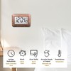 Digital Clock Alarm Clock, Radio-Controlled with Touch Screen – Calendar