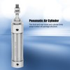 Pneumatic Air Cylinder Mini Double Acting Single Rod Stroke Stainless
