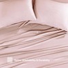 NATUREFIELD 4Pcs Cooling Sheets Set Full Size Rayon Derived from