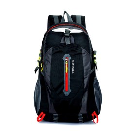 PORRASSO Hiking Backpack Waterproof Rucksack 25L Daypack Durable Backpack for Women Men Camping Climbing Travel Outdoor Sports Black