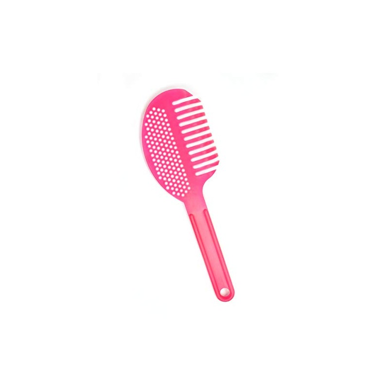 Gadjit Pasta Strain & Serve (Pink) -- Pot Strainer, Two