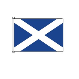 Stormflag Scotland shipflag fabric Small Flag-UK-British-England for boat 12x18in(30x45cm) and Double Stitched with D hook