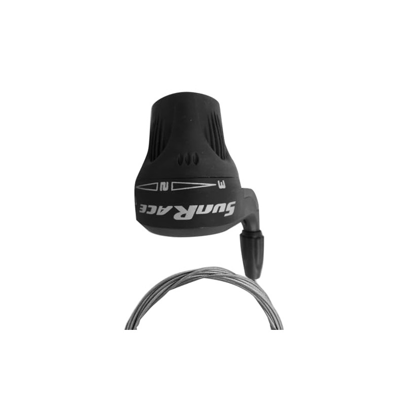 SUNRACE Puños de Mando MTB 3x7 ‍ | Index/Fricción con