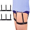 Par de Tirantes para Camisa 2 Sujetadores para Camisa Elasticos