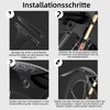 IGTOPS Universal Bicycle Mudguard Set, Mudguard Bicycle 14-21 Inches, Adjustable