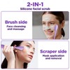 Face Scrubber Pore Cleaning Brush Face Mask Applicator Skin Care