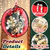 Dunzy 8 Pieces Christmas Wreath Storage Bag Garland Wreath Container