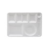 Melamine/Food Trays/Cream