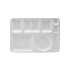 Melamine/Food Trays/Cream