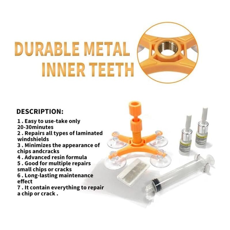 Manelord Auto Windschutzscheibe Reparaturset