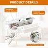 Storefront Door Lock, Commercial Door Locks Mortise Cylinder, Door Hardware