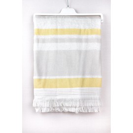 Taka Fabrics 2 Pcs Packed Peshtamel Loincloth Towel Coll. 100% Turkish Cotton Towel Bath, Beach, Travel, Picnic, Pool, Spa, Sauna, Unisex Hand Face Towel, Home Towel Sets (8657-V2, 150x75cm)