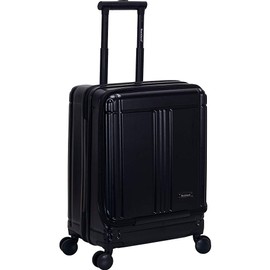 Rockland Tokyo Hardside Laptop Spinner Luggage, Black, Carry-On 19-Inch