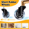 Rolling Stool Heavy Duty 450lbs - Reinforced with Golden Alloy