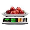 Price Computing Scale 88lb/40kg Commercial Food Scale for Produce Meat