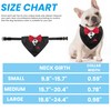 TUKOAW Dog Tuxedo Wedding Bandana, Bow Tie Tux Formal Dog