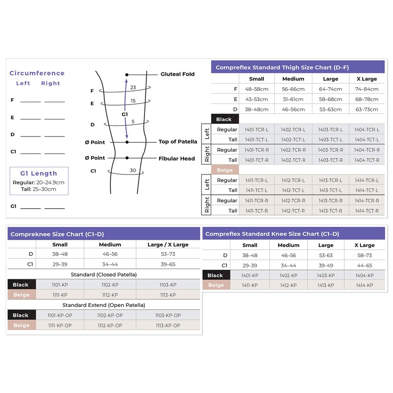 Compreflex Standard Thigh