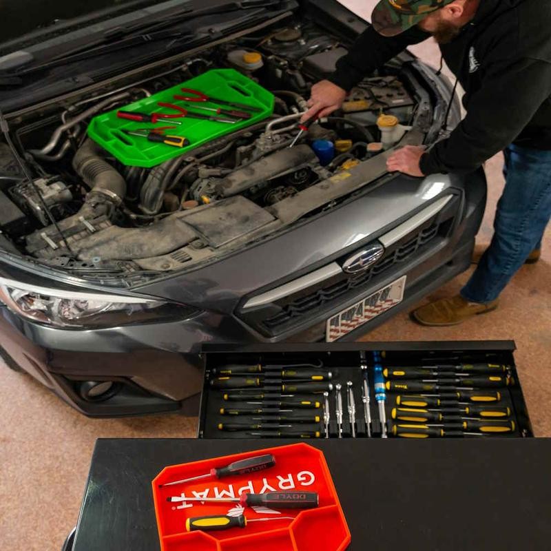 Grypmat Plus TRIO - Flexible and Durable Tool Mat for