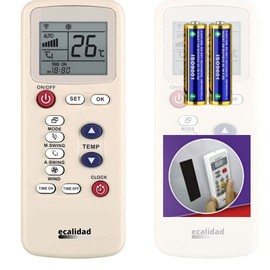 Wide – Wide Air Conditioner Remote Control Compatible with Air Conditioner Wide. Delivery in 24-48 hours. Wide Remote Control Compatible.