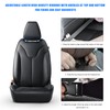 YTFRL 2 PCS Back Seat Cover for Kids, Car Kick