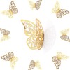 AIEX 24pcs 3D Butterfly Wall Stickers 3 Sizes Butterfly Wall