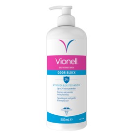 Vionell Gel Odor Block da donna con tecnologia di blocco degli odori per aiutare a fermare gli odori prima che si verifichi, fino a 24 ore di protezione dagli odori, 500 ml