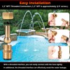 590041 R0560400 Upgrade Swimming Pool Spa Brass Deck Jet Nozzle