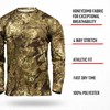 Kryptek Men's Standard Hyperion Long Sleeve Crew, Obscura Transitional, Medium