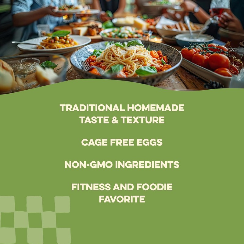 Al Dente Carba-Nada Egg Fettuccine - Lower Carb, High Protein