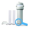 Watts Premier White Whole House Water Filtration Kit with Built-in