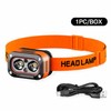 Rechargeable LED Headlamp for Hands-Free Lighting – Wearable Head Flashlight