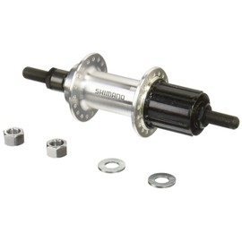 Shimano Unisex - Adult FH-TX500-8 Cassette Rear Wheel Hub Silver 32 Hole
