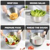 supernal 5.3Qt Salad Spinner Lettuce Spinner with Stop Button Vegetable
