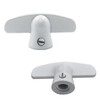 Follde 3/8" Spline Size T-Crank Window Handle Replacement for Pella